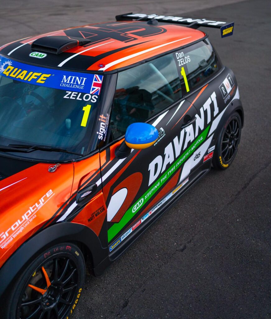 Zelos enters new Mini Challenge season - Davanti Tyres