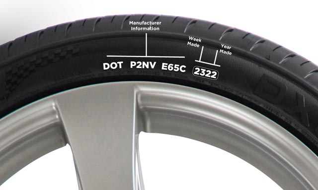 What does a DOT Code tell me about my tyres? - Davanti Tyres