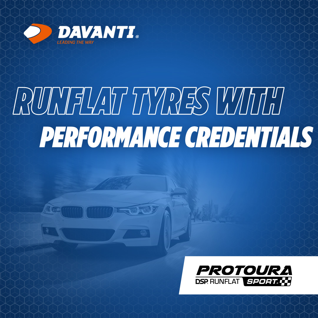 Runflat tyres with performance credentials